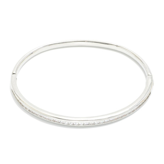 Cubic Zirconia Bangle Bracelet