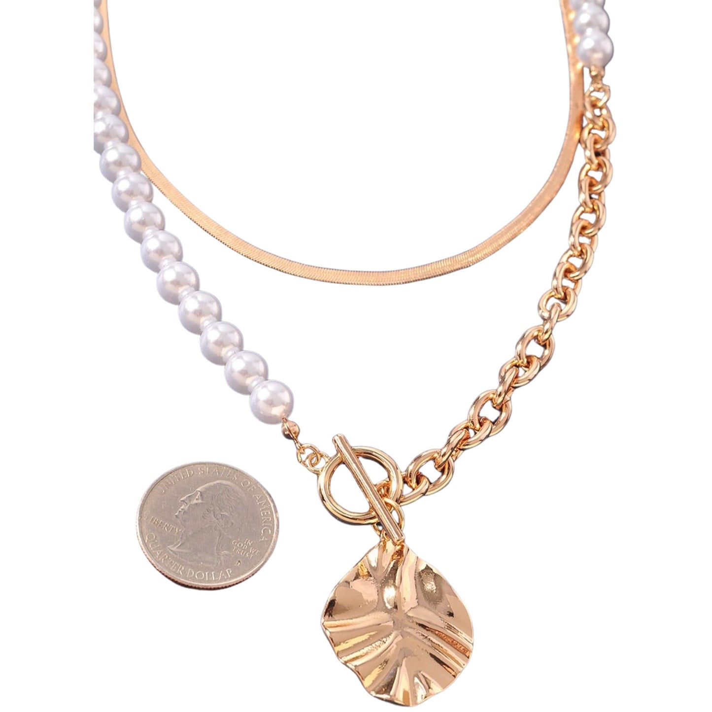 Layered Pearl Necklace