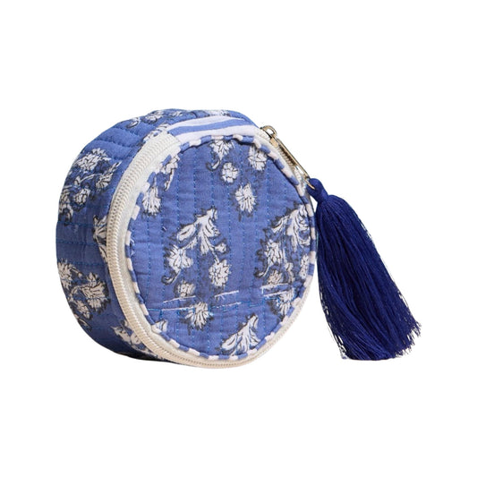 Bluebell Circular Quilt Pouch