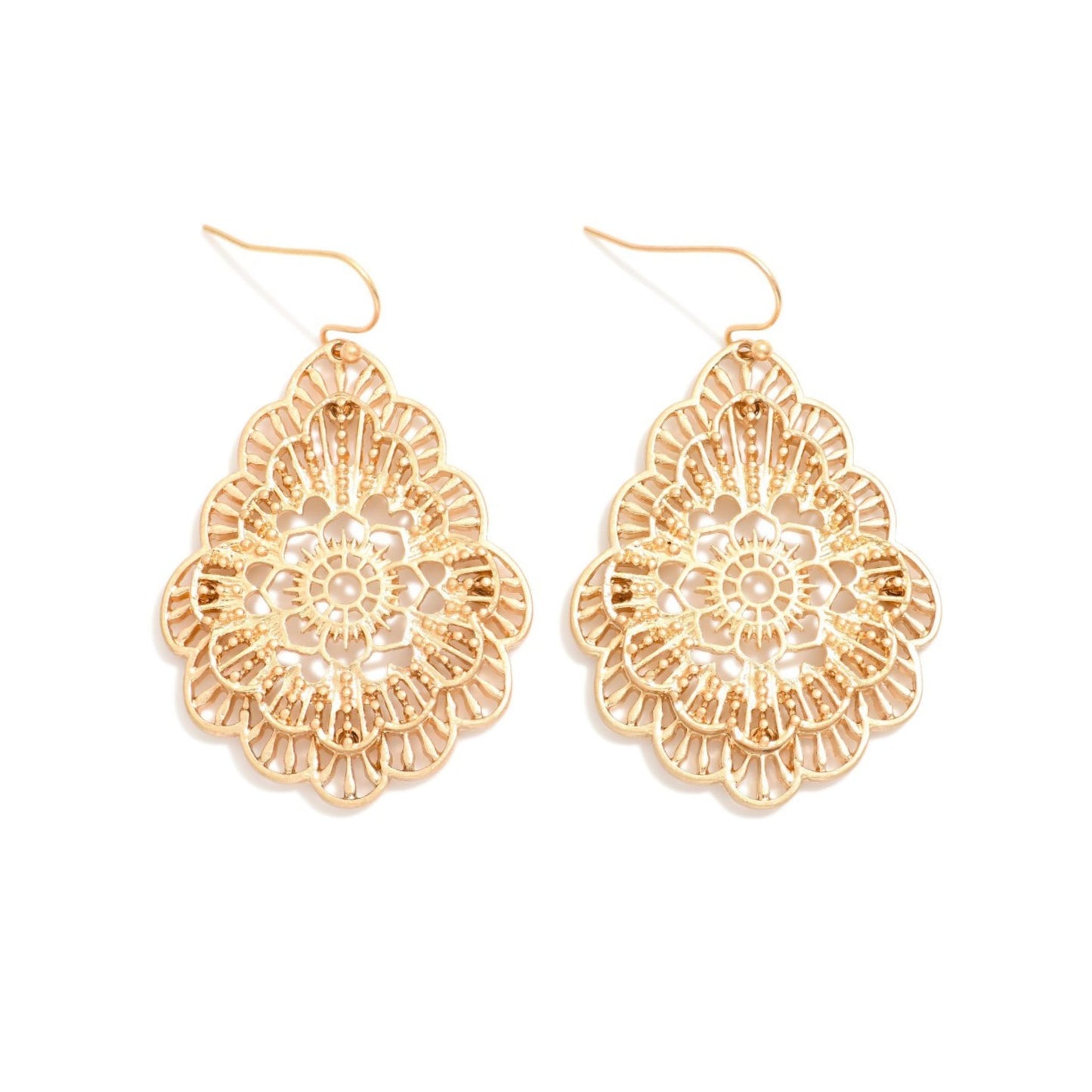 Mandala Magic Drop Earrings