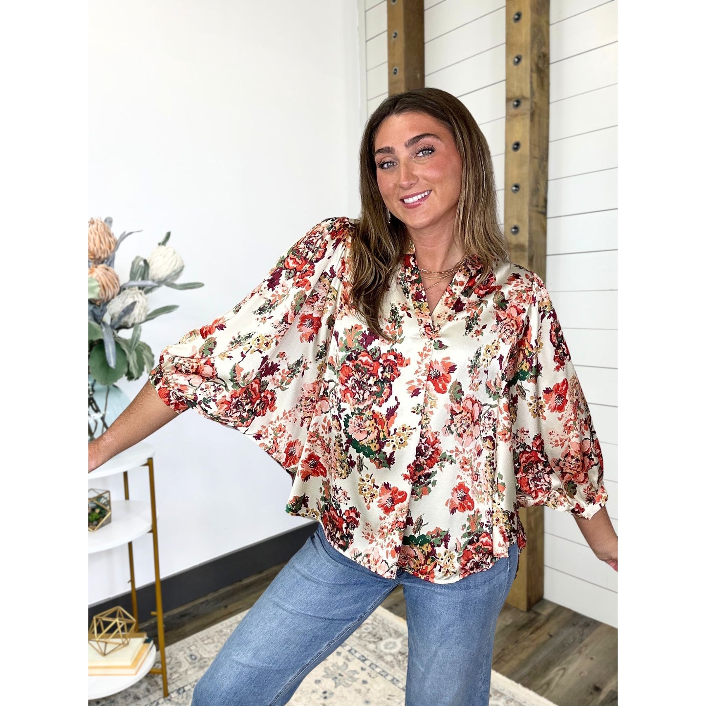 Floral Elodie Top