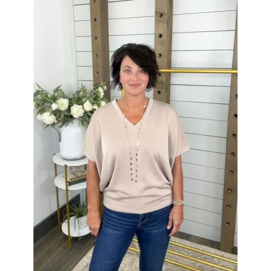 Rave About It Top - Luxe Scuba