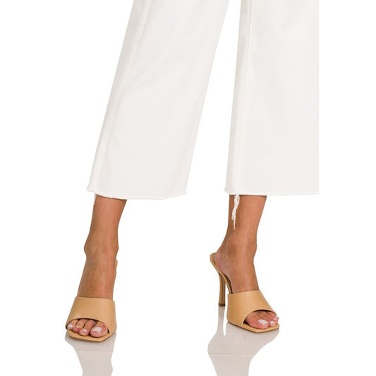 Cloud Nine High-Rise Wide Crop Denim