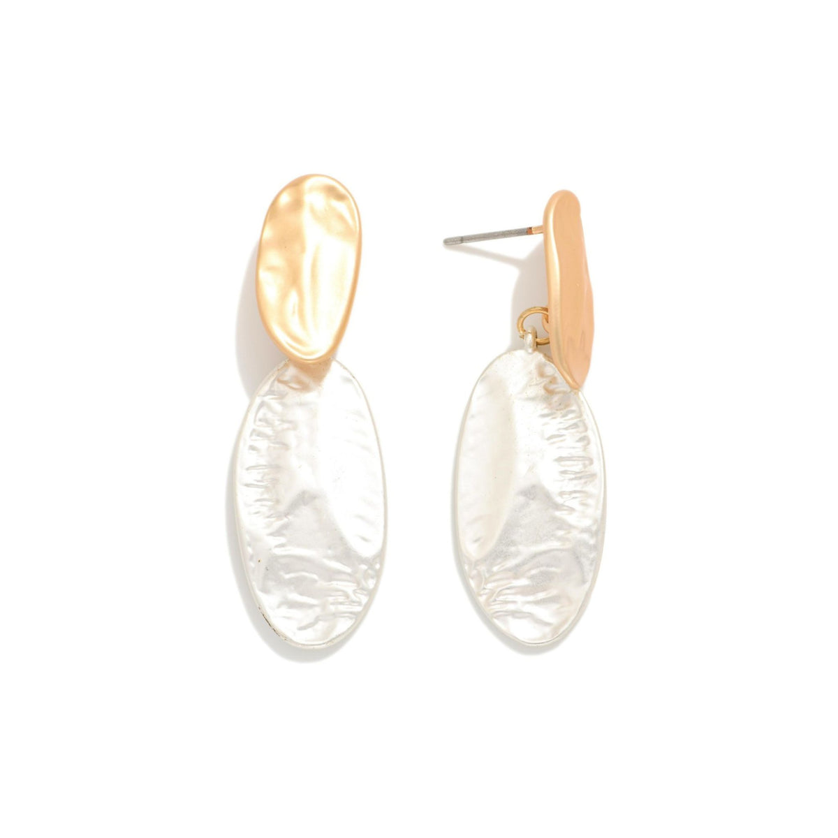 Linked earrings with metal-tone, Gleam & Glint Earring