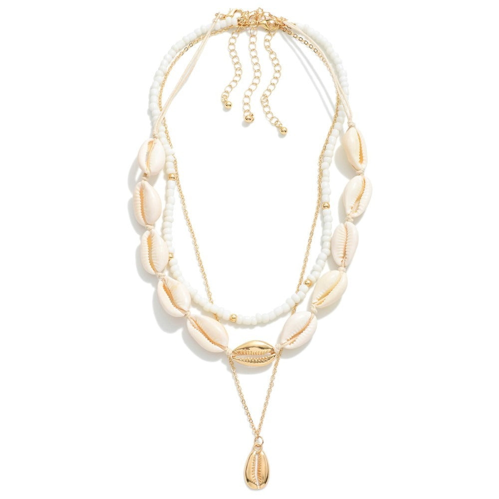 Golden Tide Layered Necklace