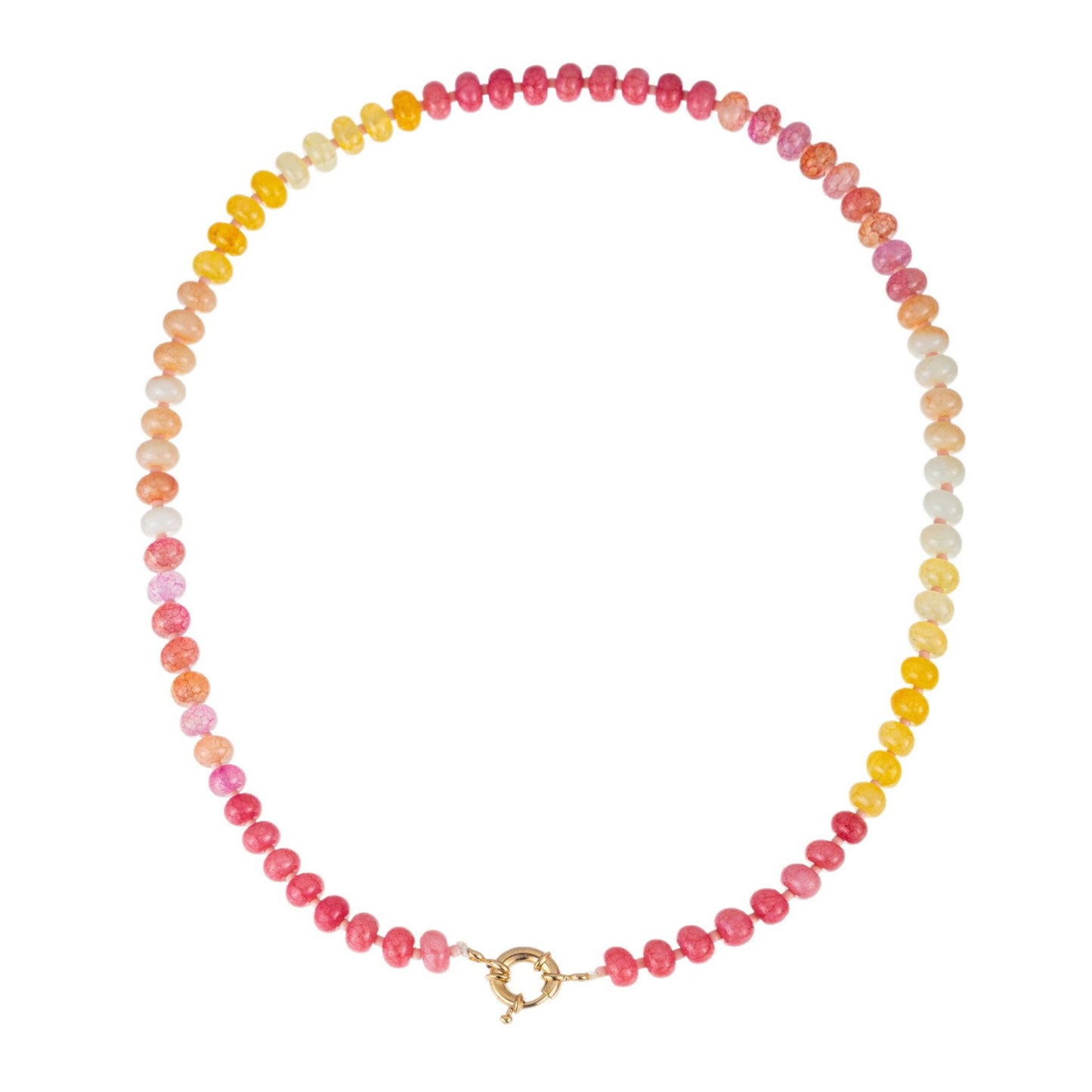 Vibrant Harmony Stone Necklace