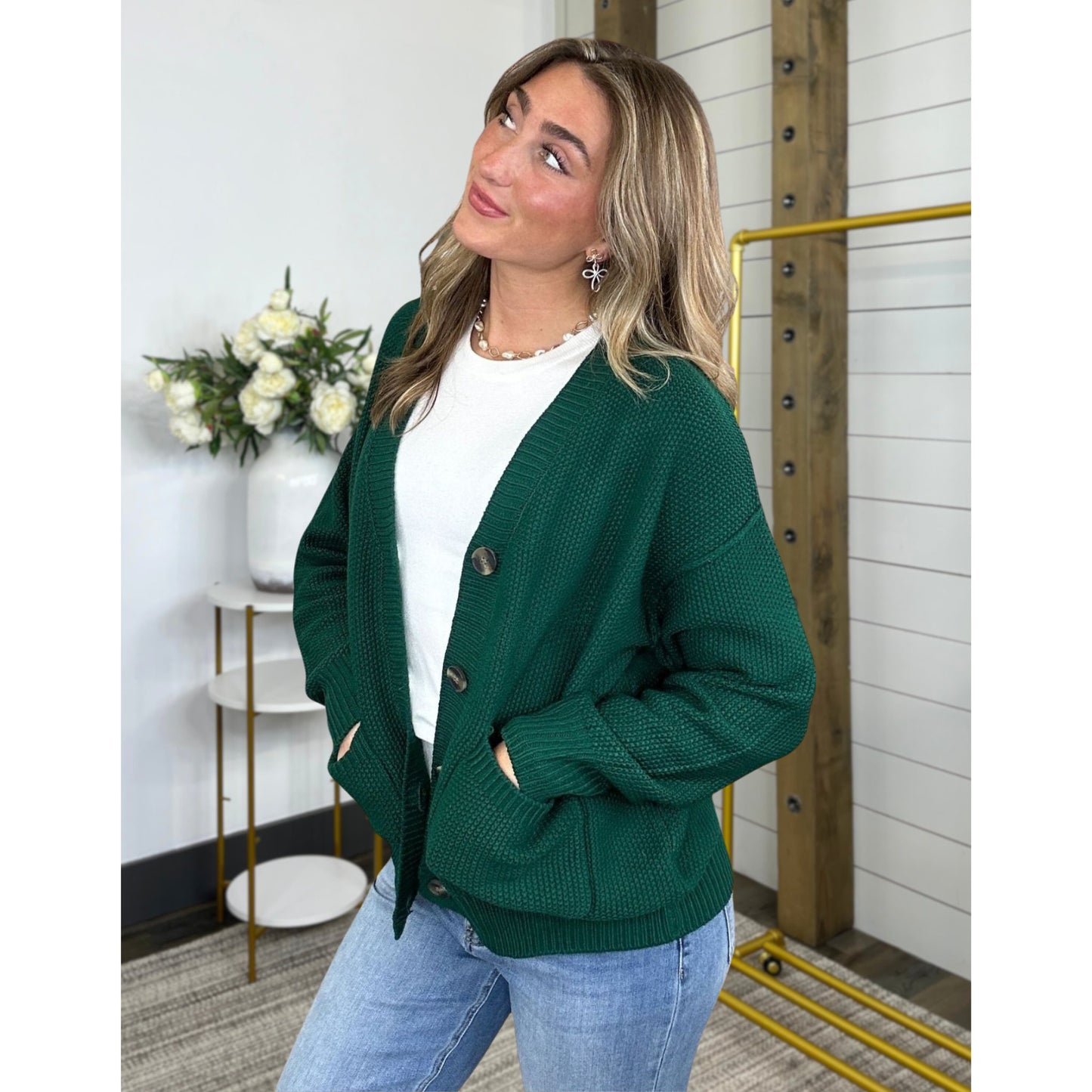 Button Up, Buttercup Cardigan