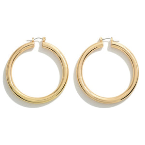 On Repeat Chunky Hoop Earrings