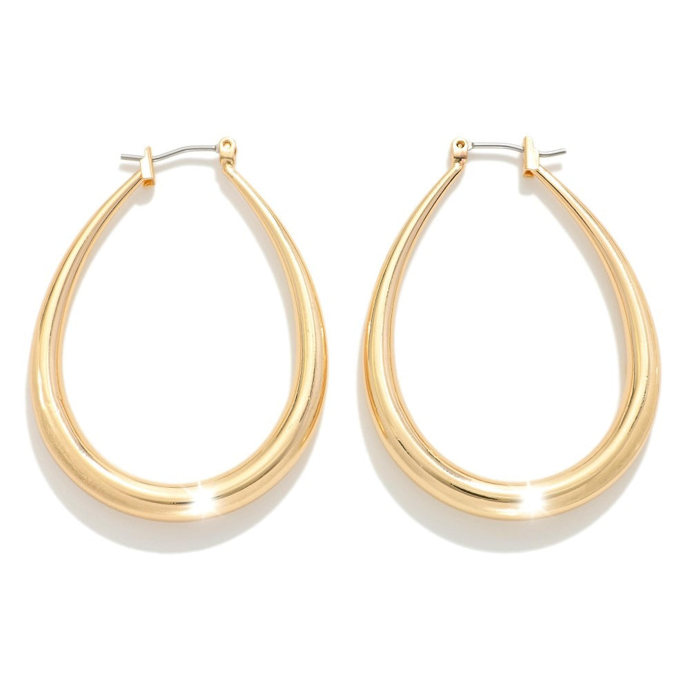 Going For Gold Hoop Earrings