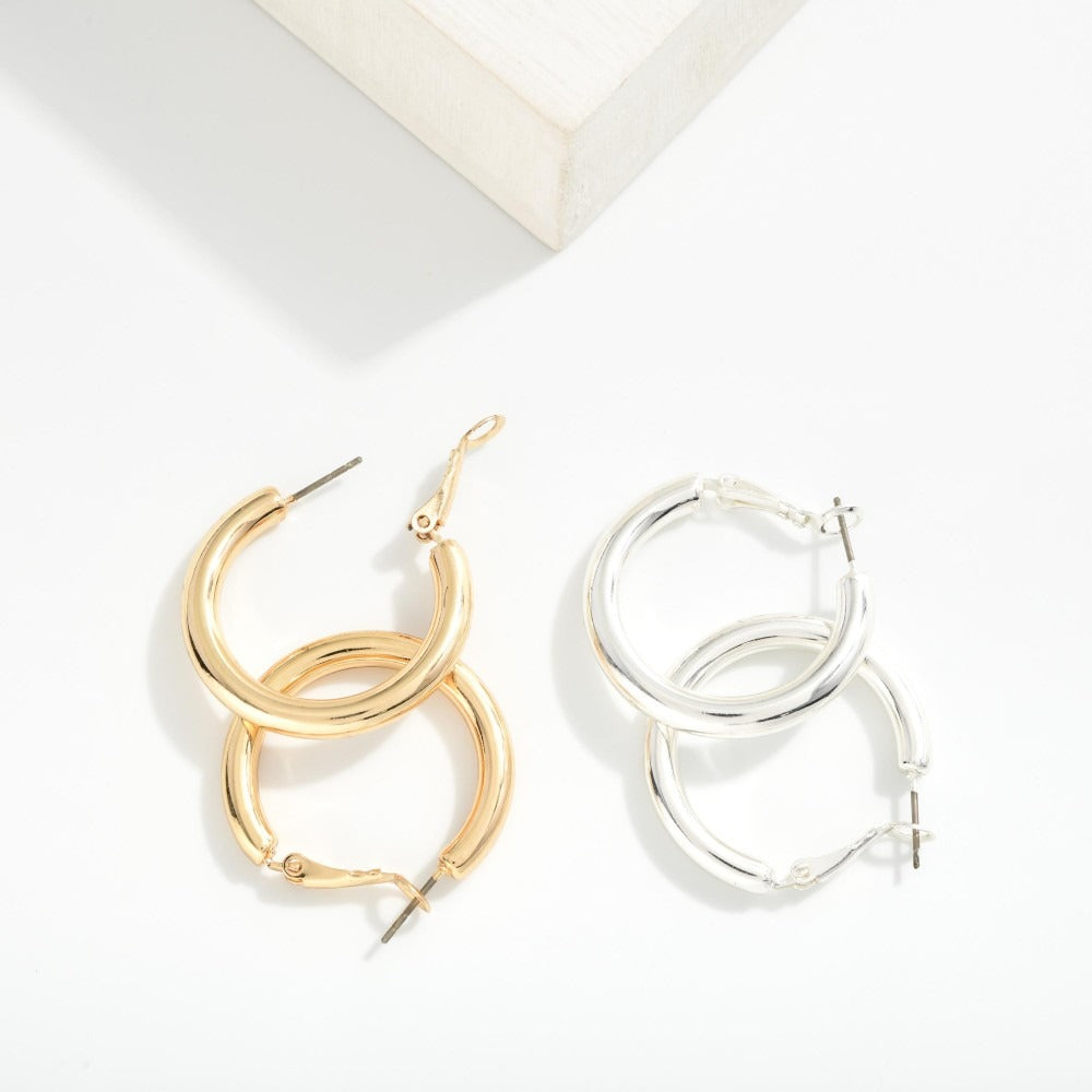 Simple Hoop Earrings