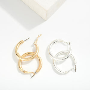 Simple Hoop Earrings