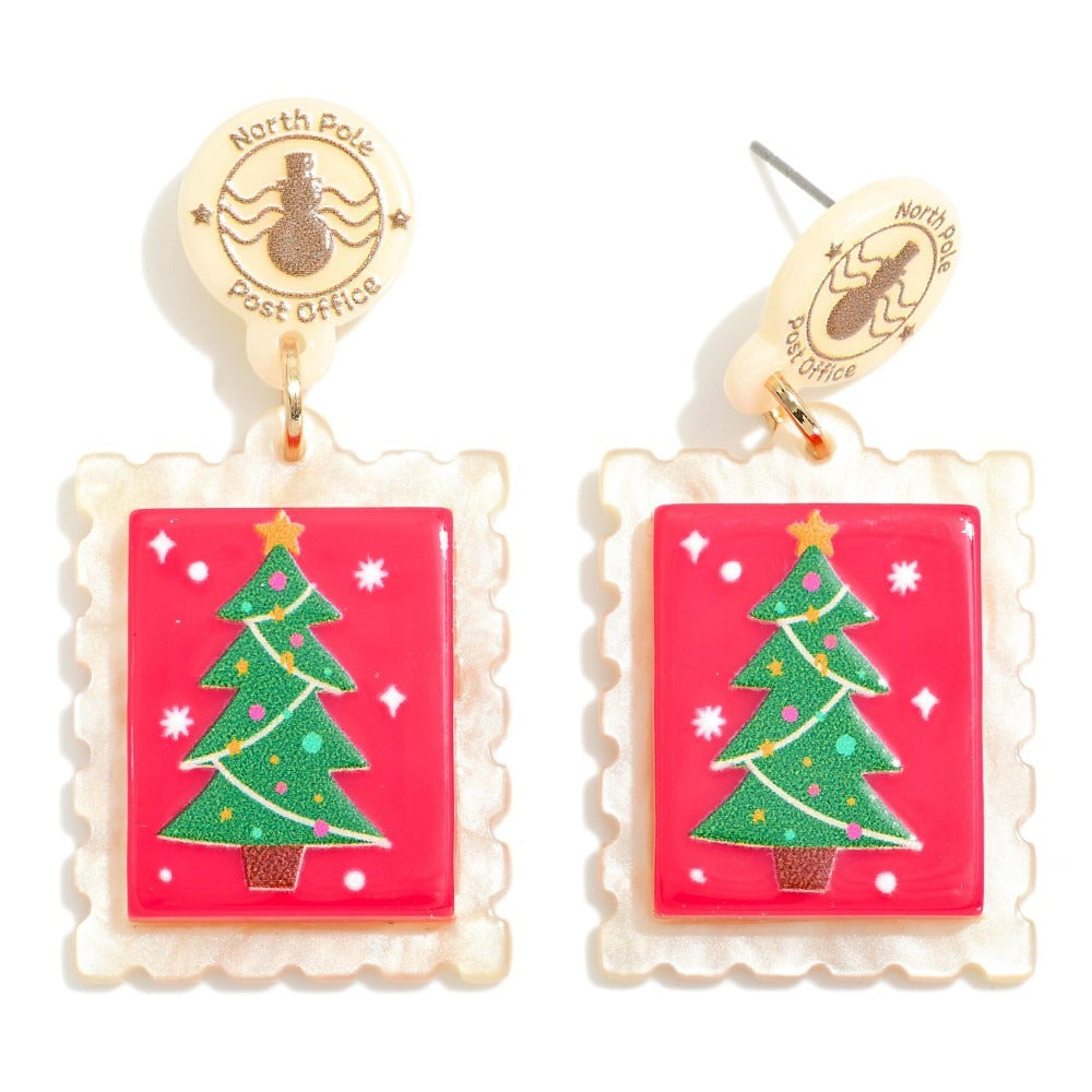 Letter To Santa  Earrings