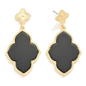 Queen Of Clubs Earrings