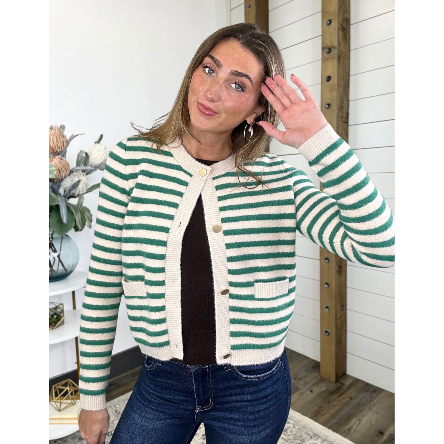 Lucky Lines Cardigan