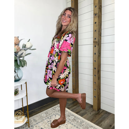 Bloom Scallop Dress