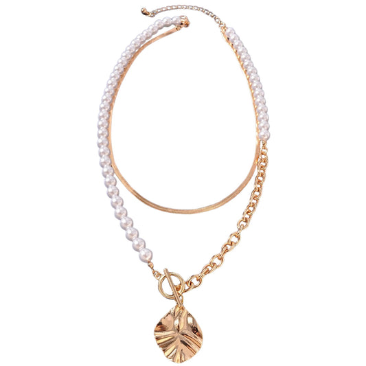 Layered Pearl Necklace