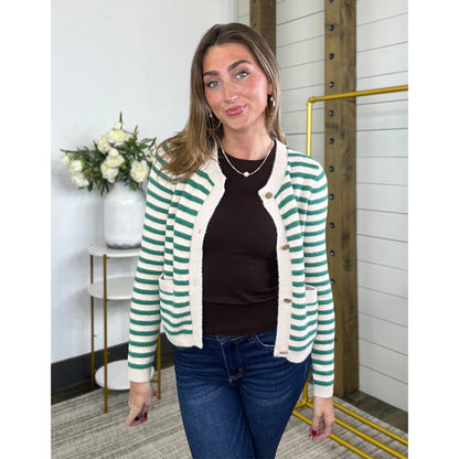 Lucky Lines Cardigan