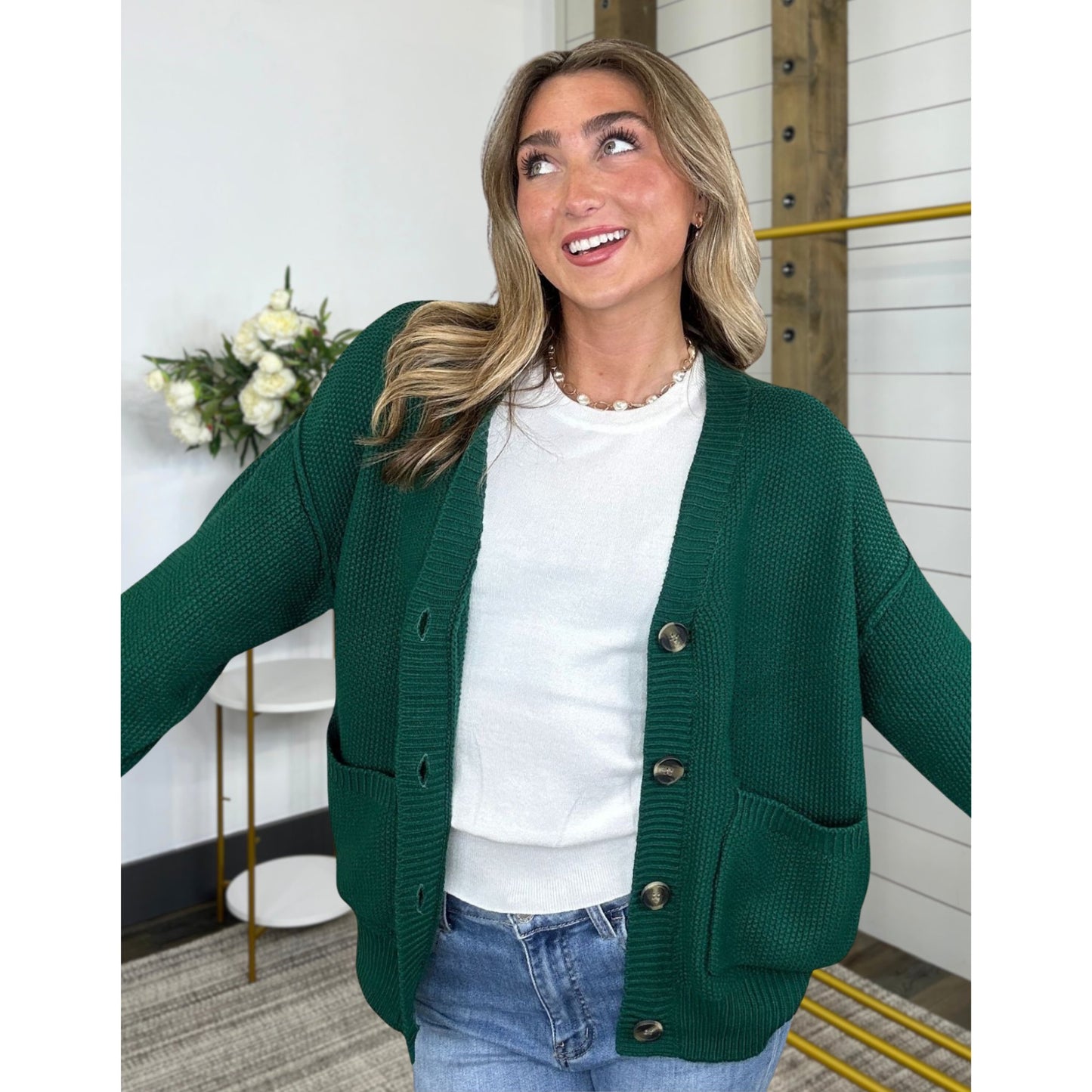 Button Up, Buttercup Cardigan