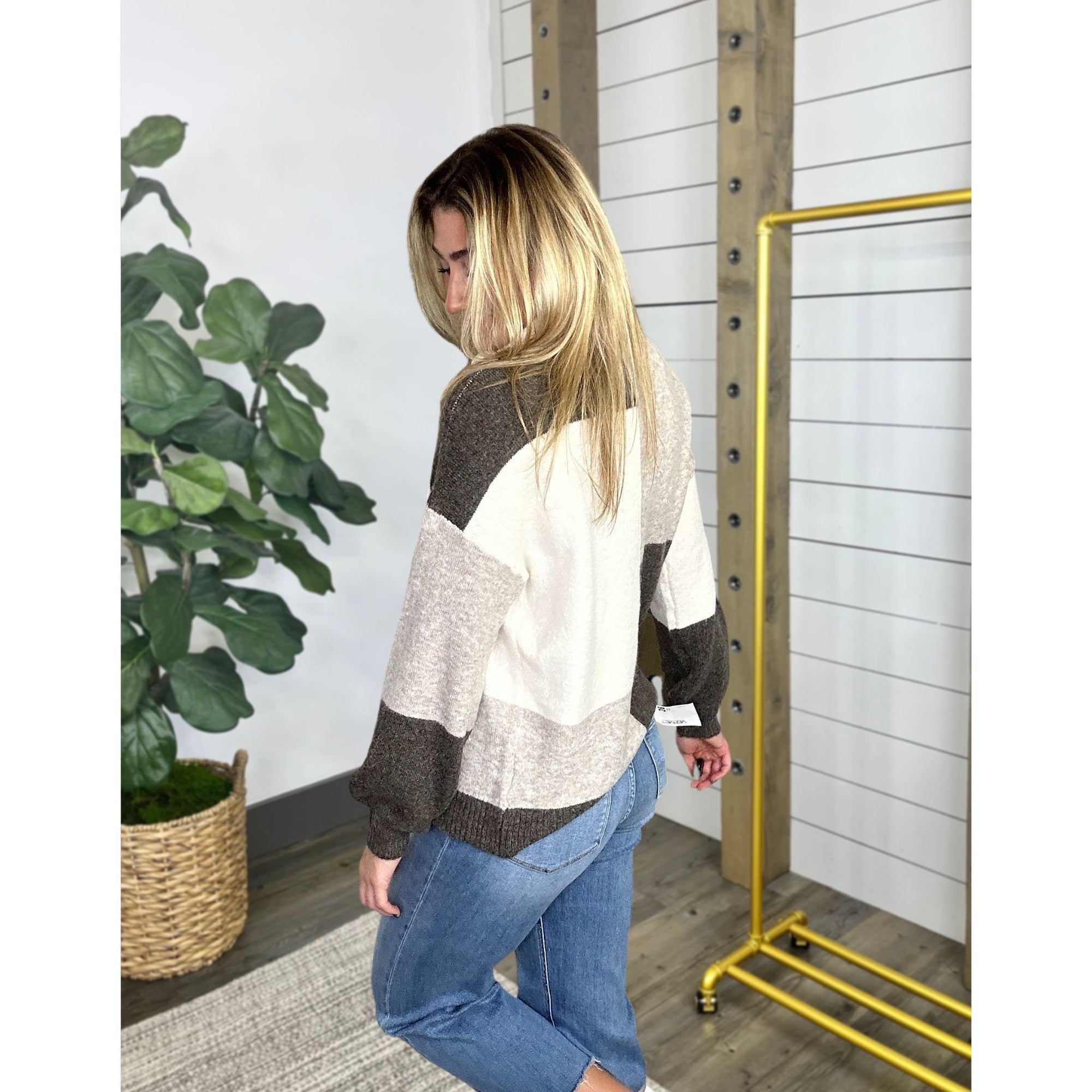 Block Party Turtleneck Sweater