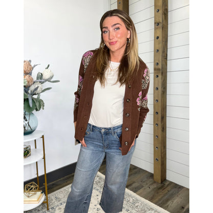 Bloom Button Up Cardigan