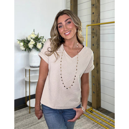 Laid Back Luxe Top