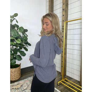 Just Be You Brushed Hoodie Pullover
