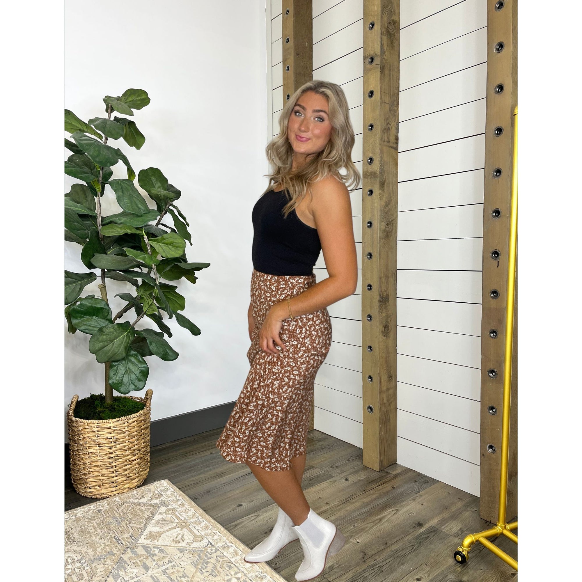 Harvest Moon Midi Skirt