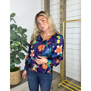Falling For You Floral Blouse