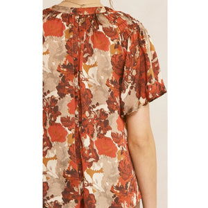 Autumn Blooms Blouse