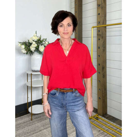 Effortless Airflow V-Neck