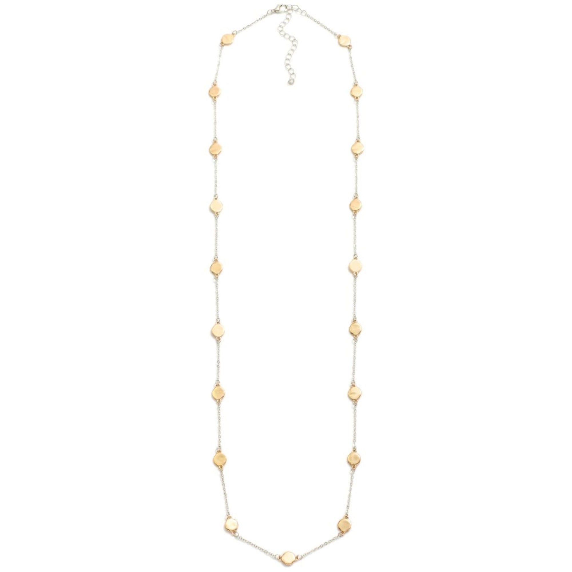 Golden Flicker Strand Necklace