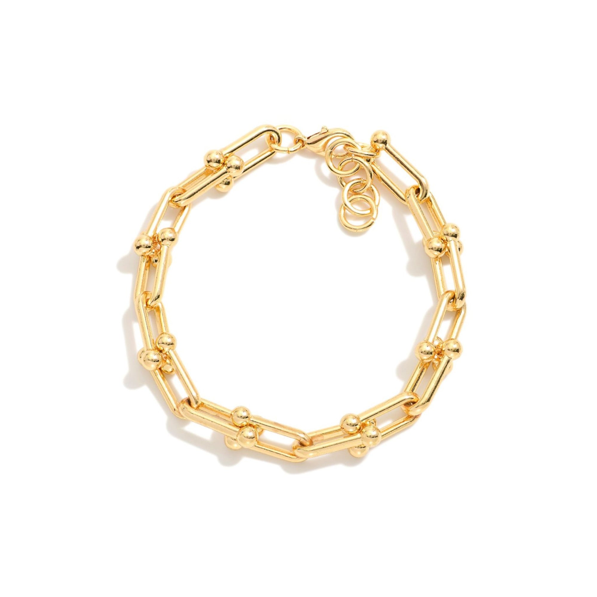 Golden Era Gold Dipped U-Chain Link Bracelet