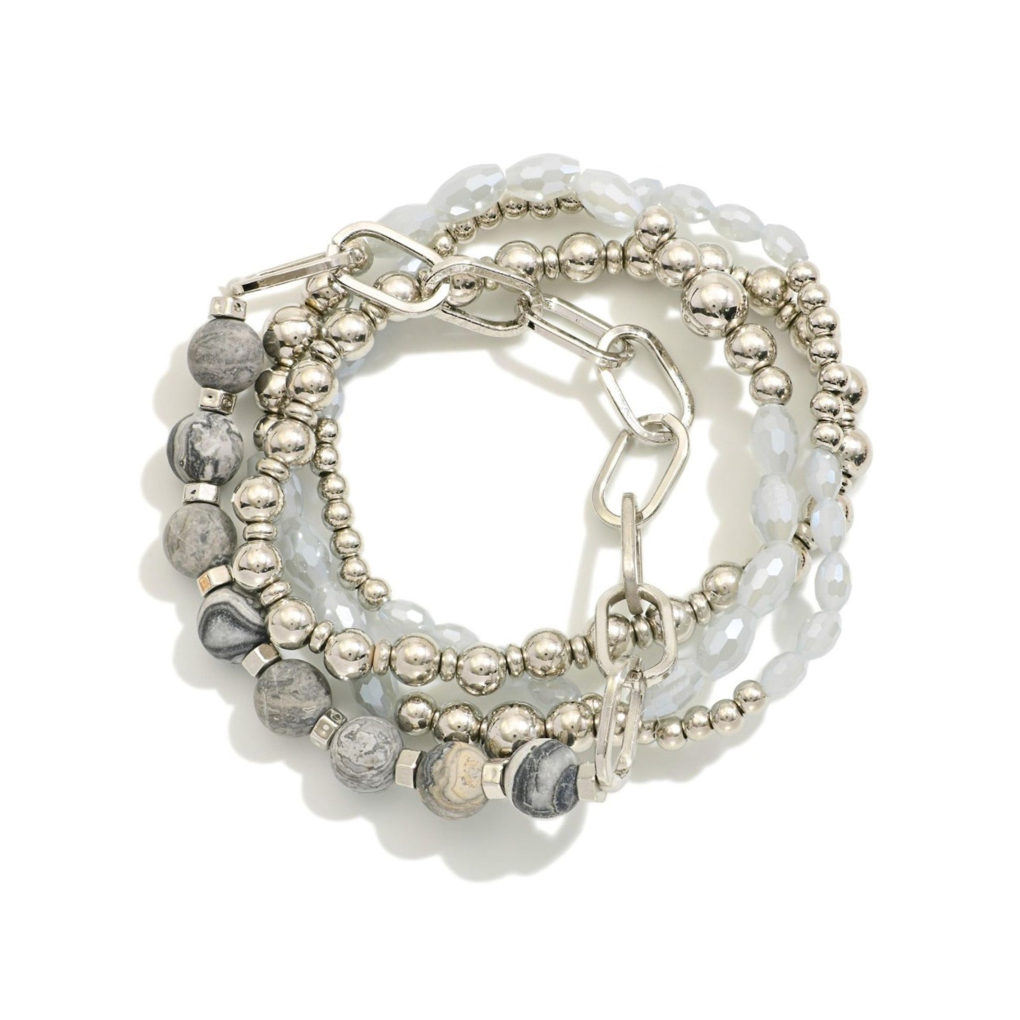 Facets of You Bracelet Stack