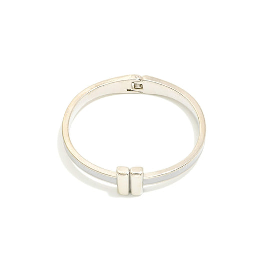 Halo Hinge Bangle