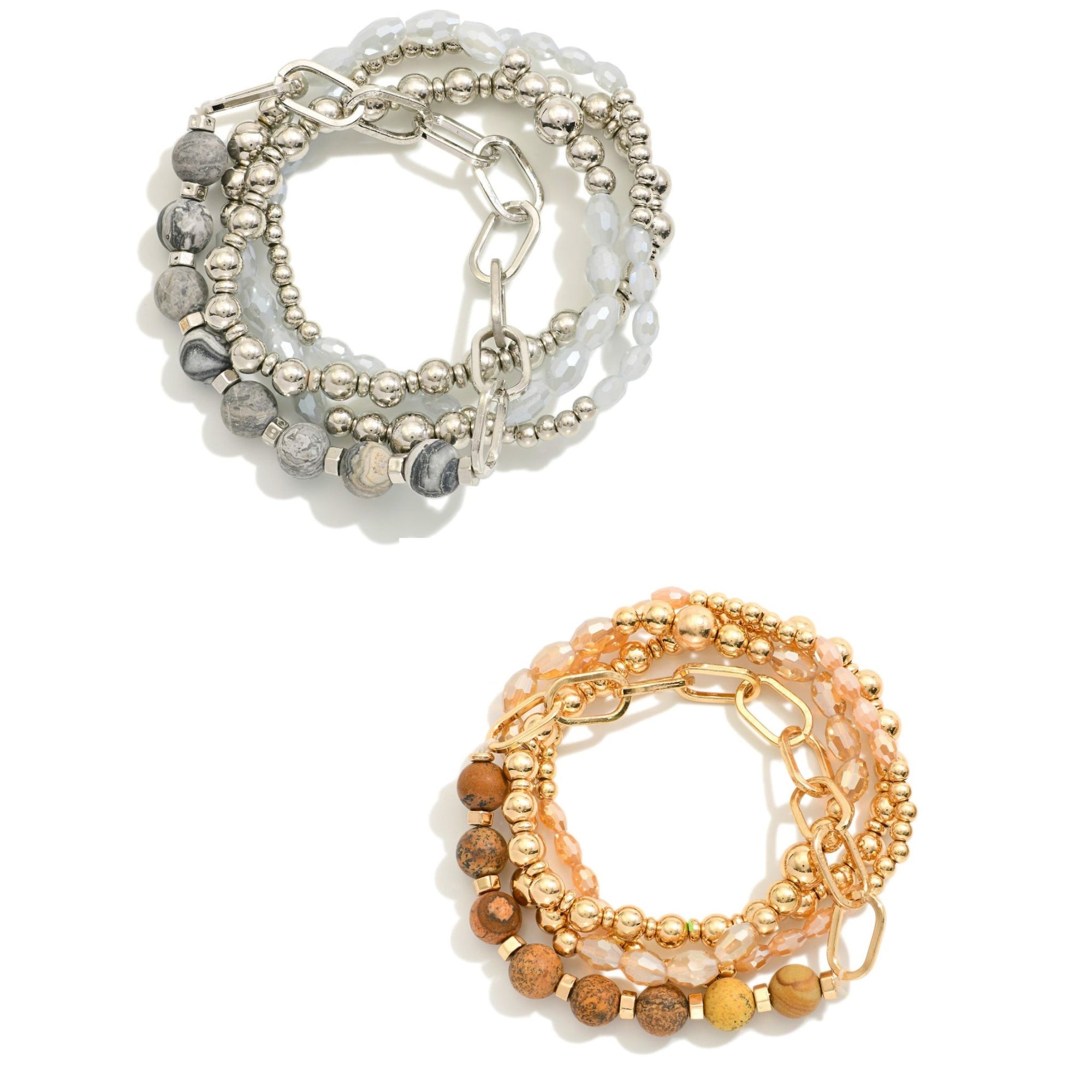 Facets of You Bracelet Stack
