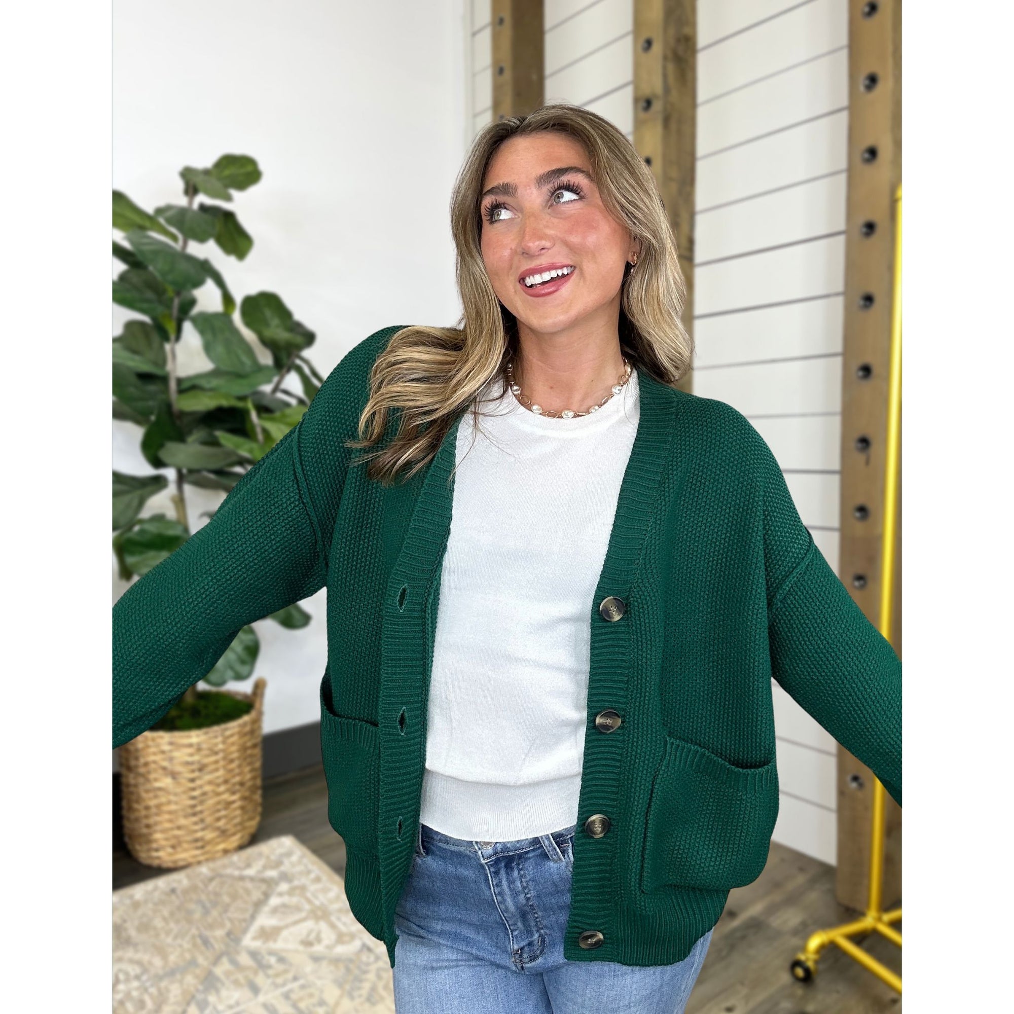 Button Up, Buttercup Cardigan