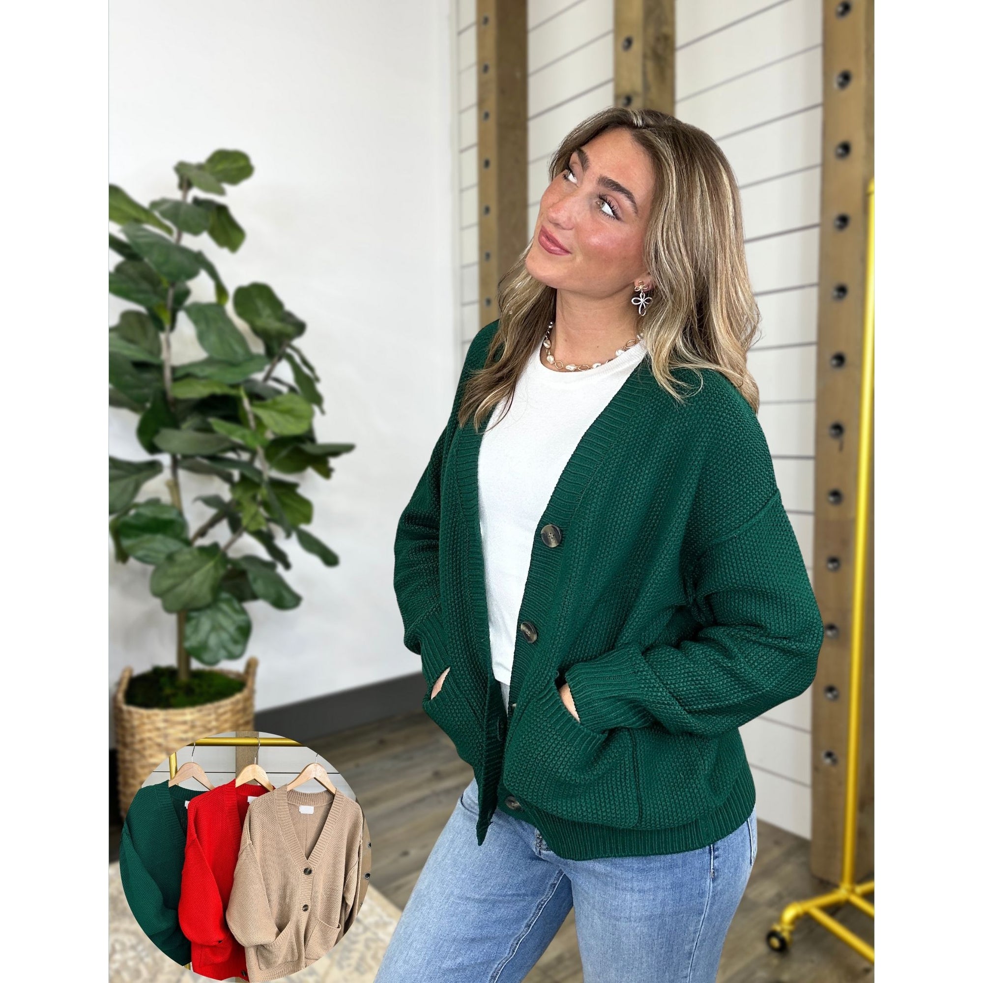 Button Up, Buttercup Cardigan