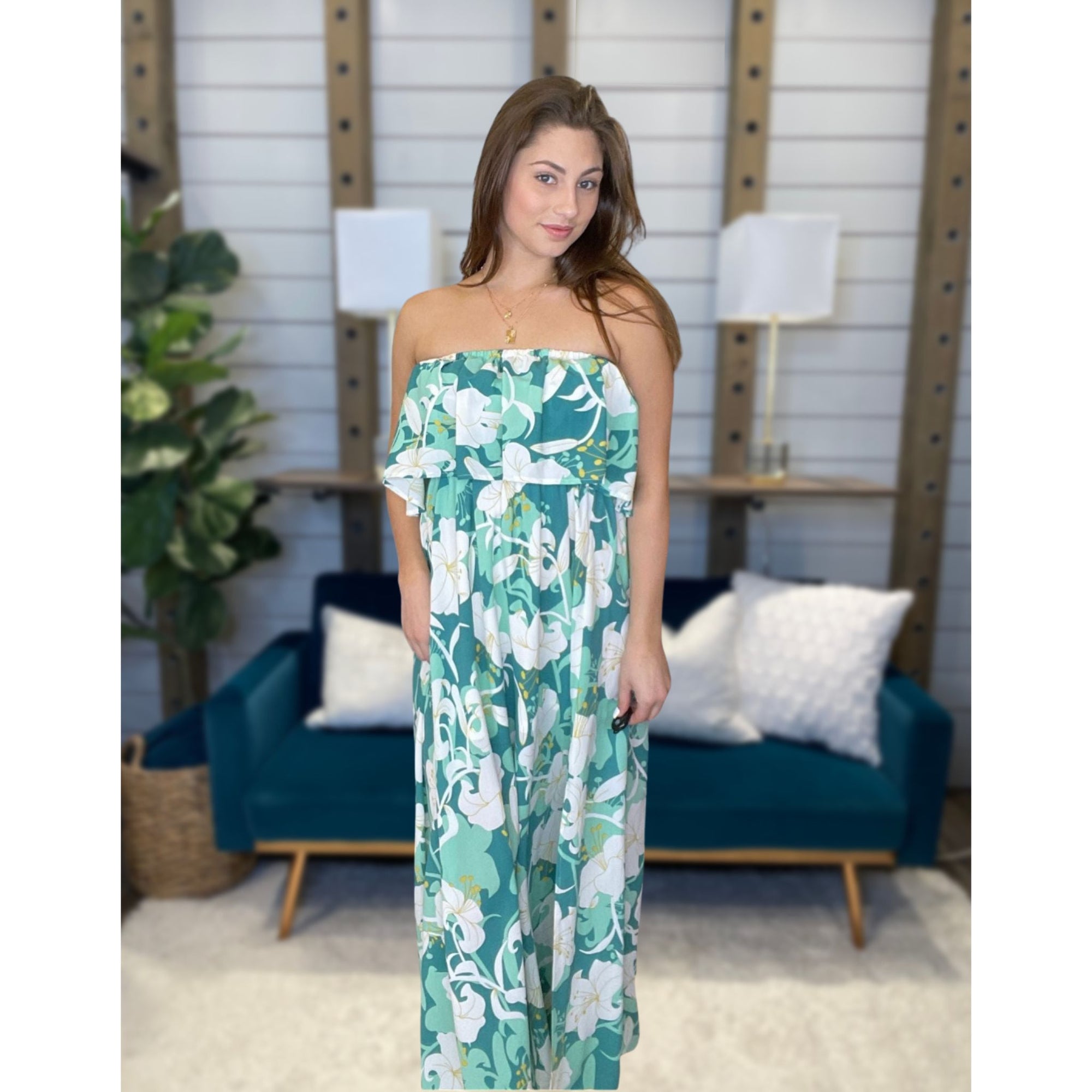 Made For Vacay Floral Maxi Dress