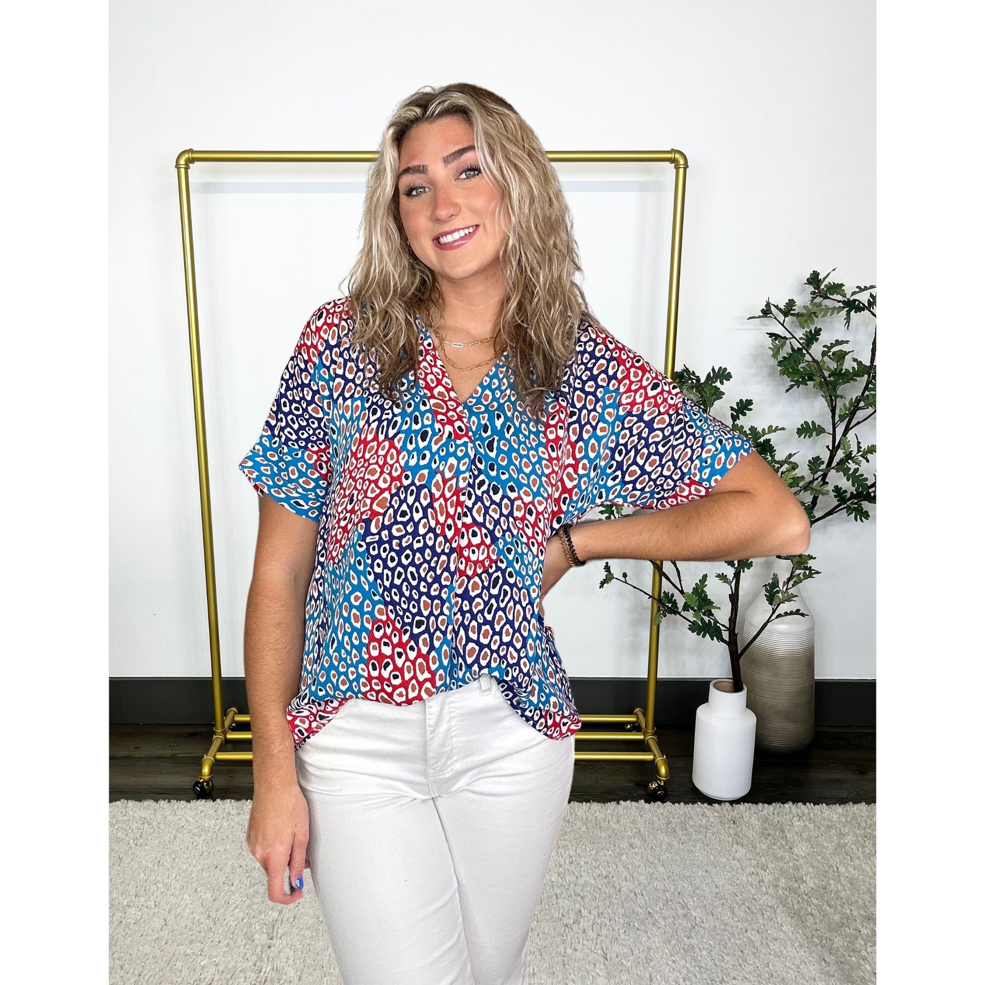 Walk On The Wild Side Blouse
