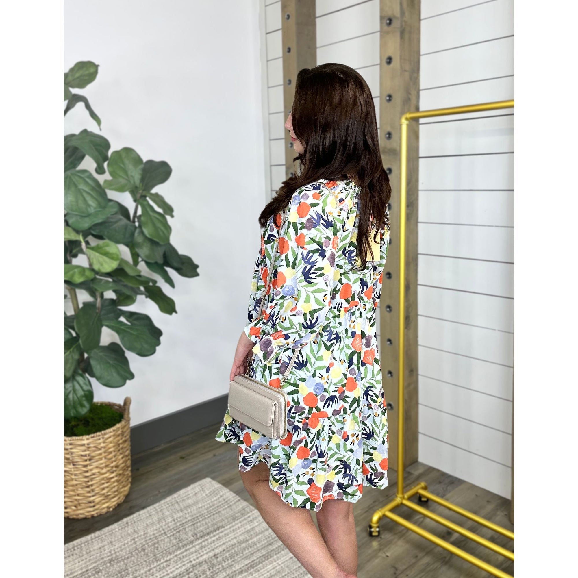 Walk In The Park Floral Dress