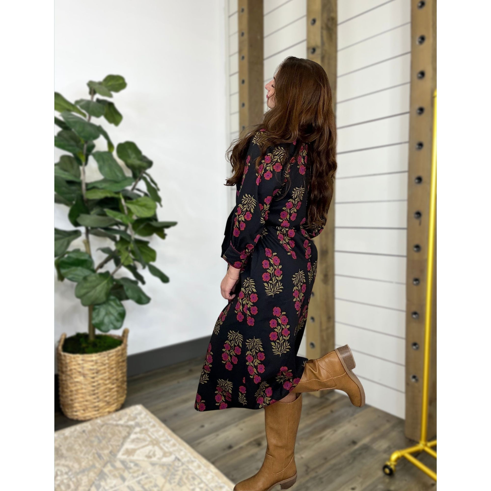 Vivid Bloom Dress
