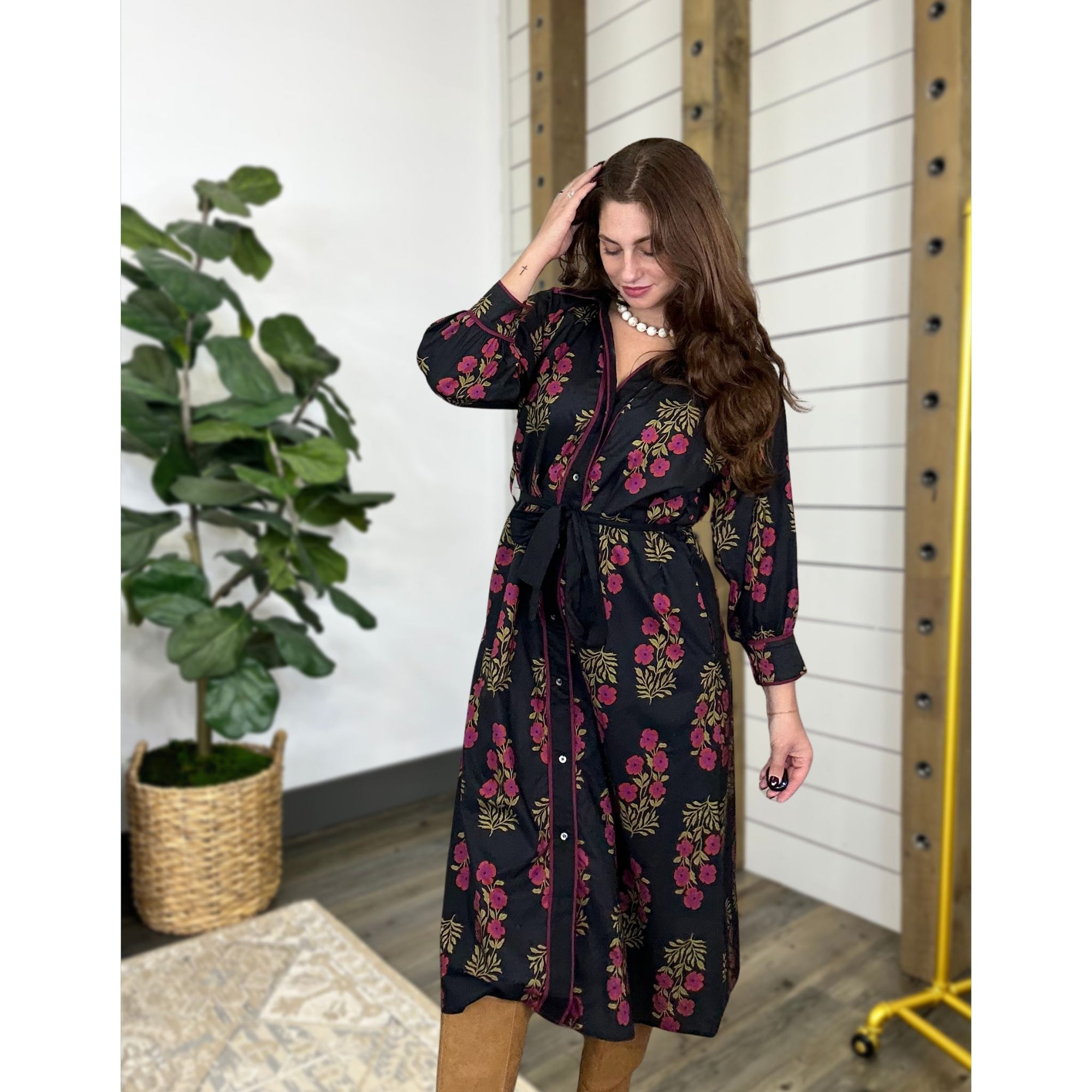 Vivid Bloom Dress