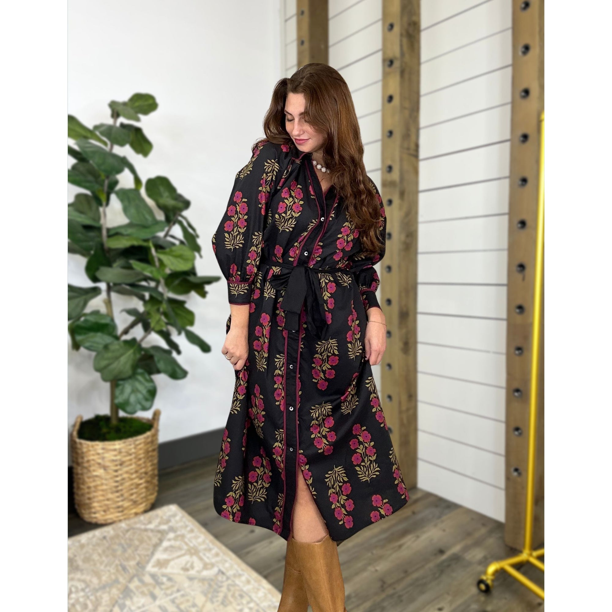 Vivid Bloom Dress