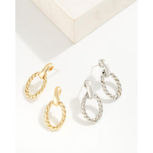 Knock Twice Earring