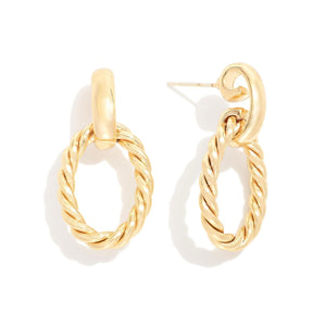 Knock Twice Earring