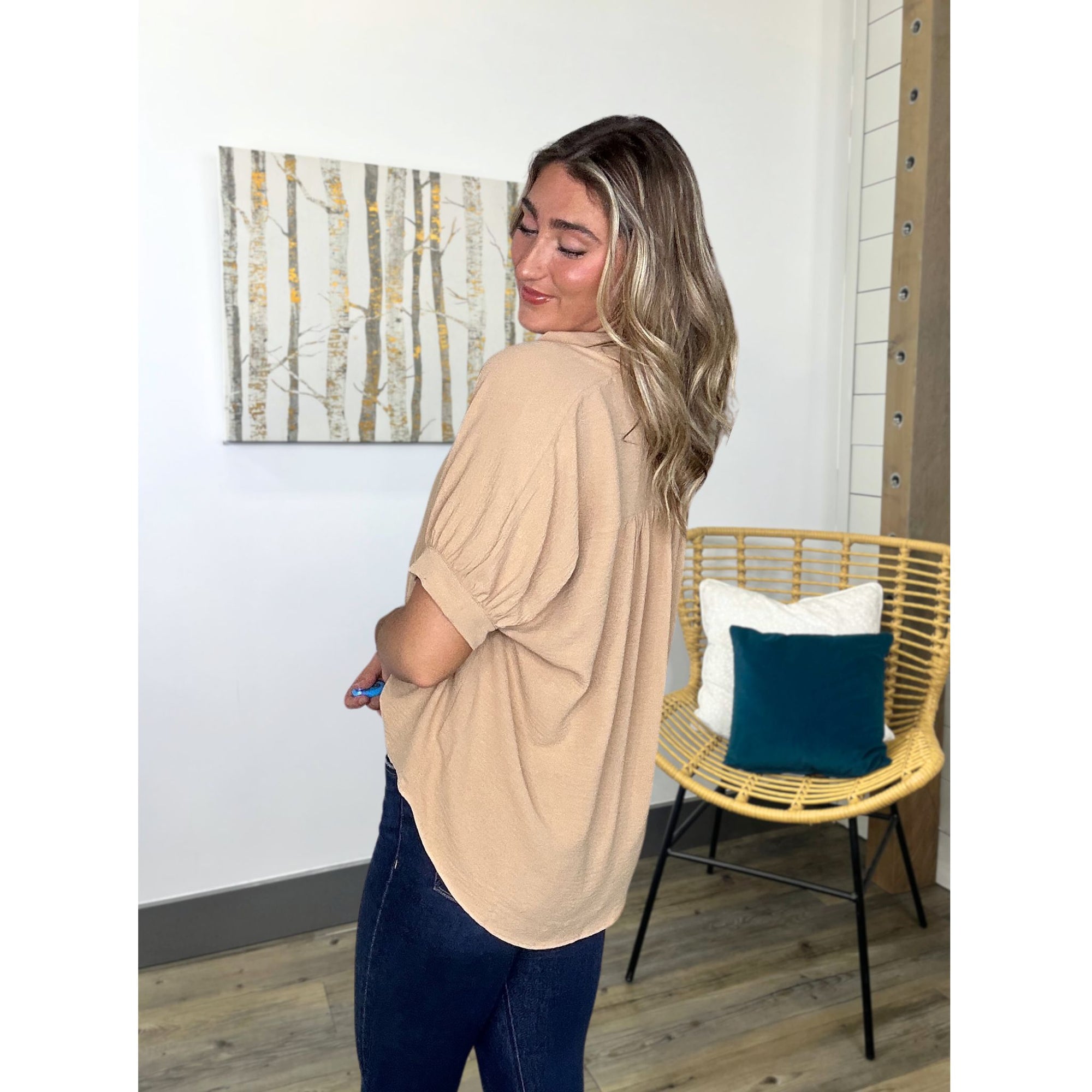 Ellie Oversize Top