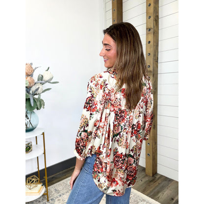 Floral Elodie Top