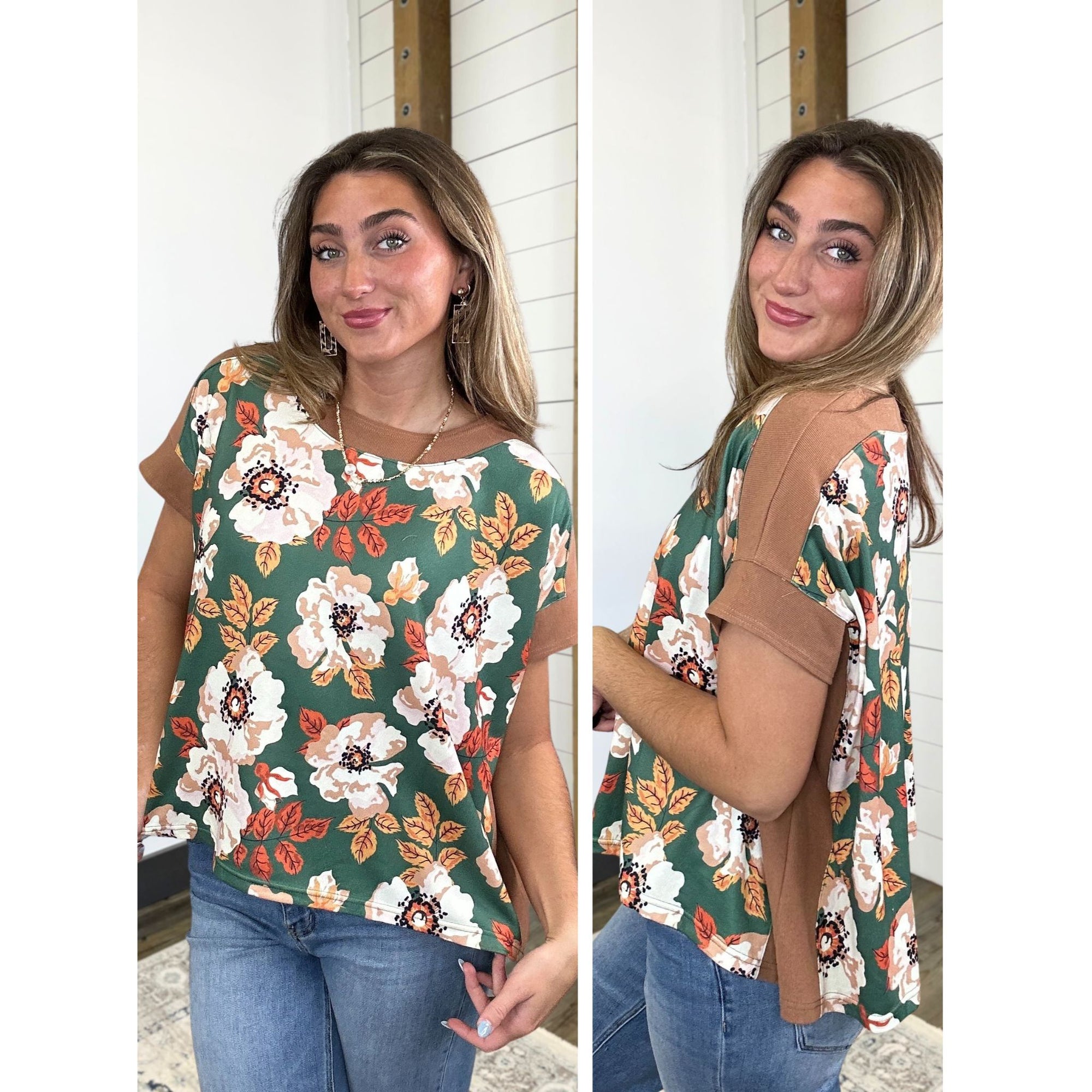 Falling For Florals Top