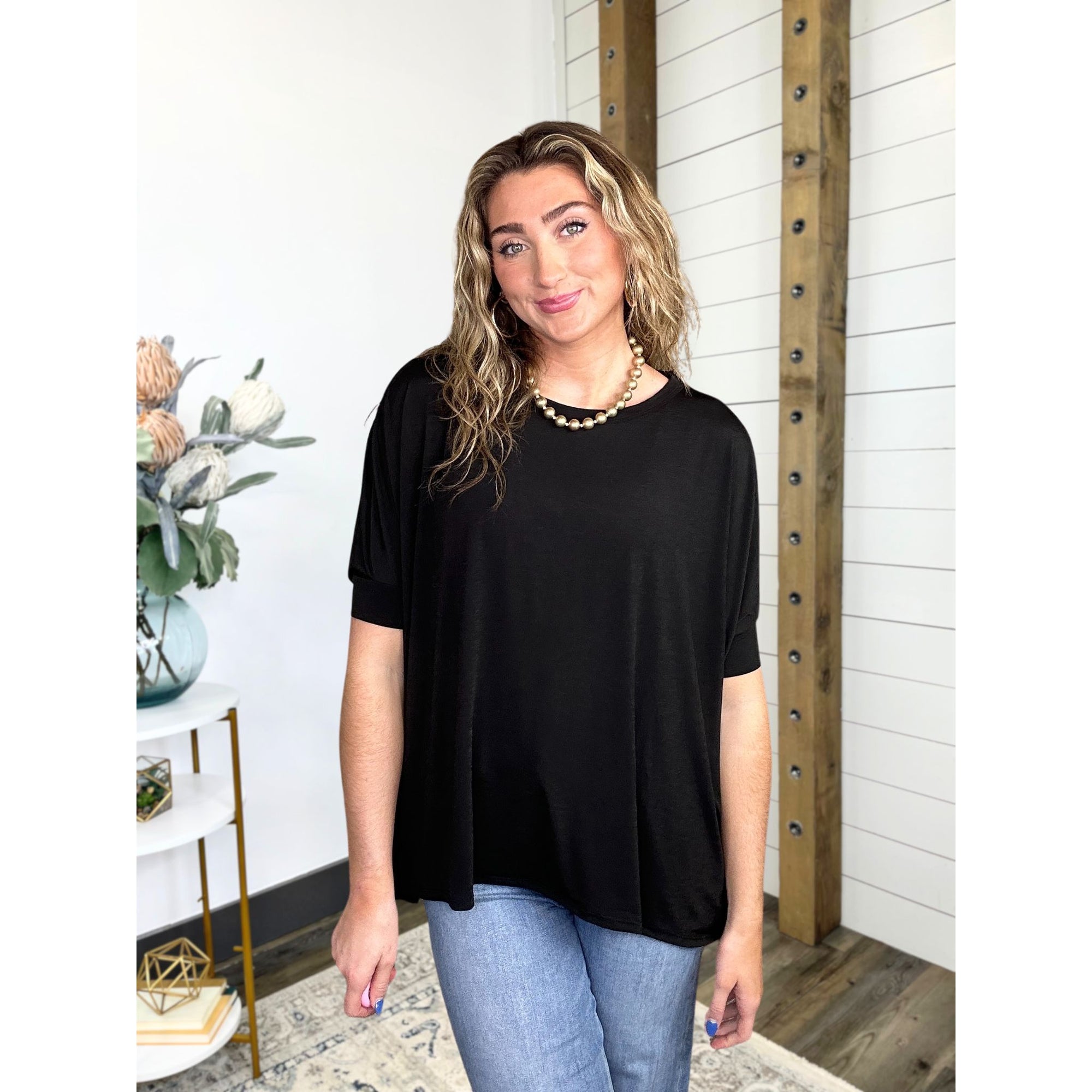 Haley Essential  Oversize Top