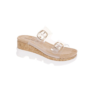Something In The Air Tonight Slip On Buckle Sandals